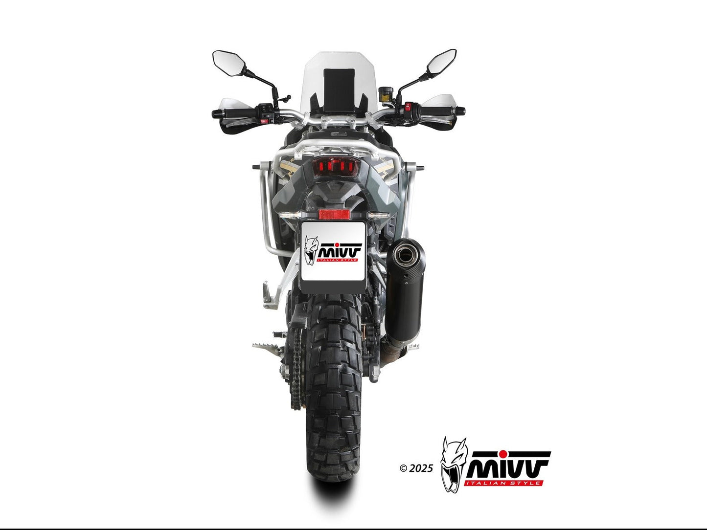 MIVV KO.002 KOVE 800 X ( 2024+ ) Slip-on Exhaust "Oval" (black + carbon cap; approved) – Accessories in the 2WheelsHero Motorcycle Aftermarket Accessories and Parts Online Shop