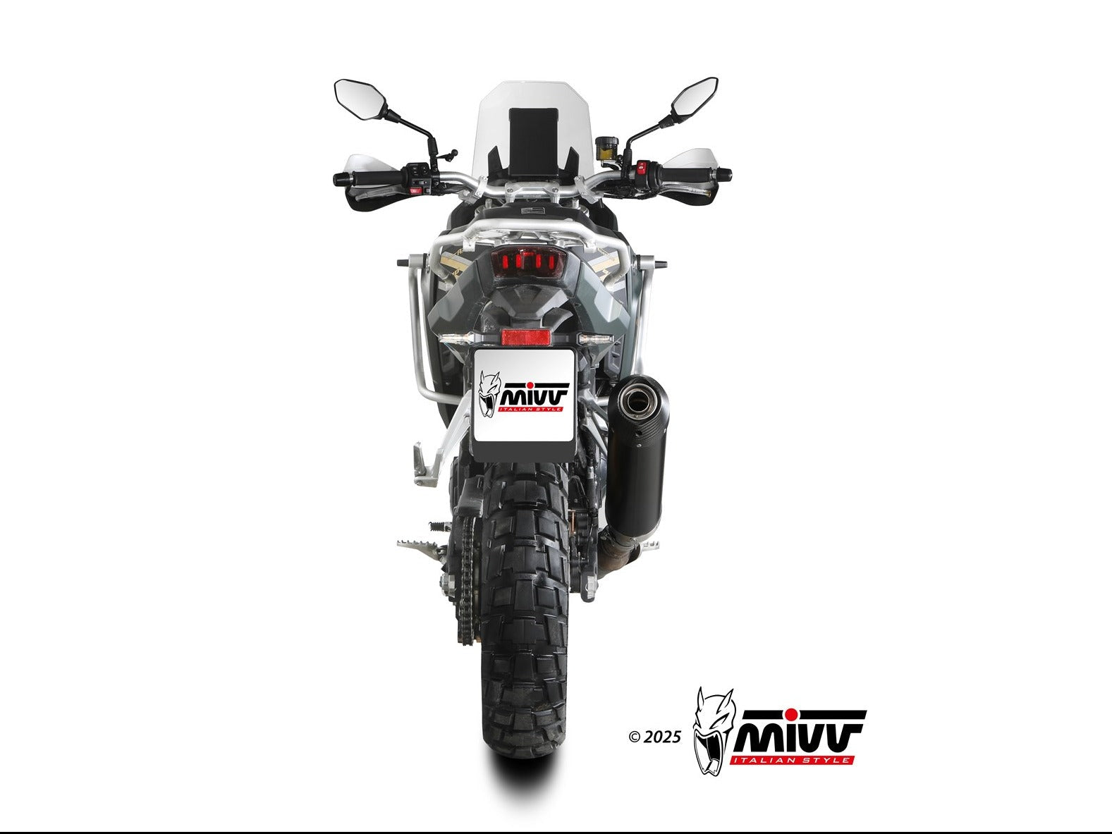 MIVV KO.002 KOVE 800 X ( 2024+ ) Slip-on Exhaust "Oval" (black + carbon cap; approved) – Accessories in the 2WheelsHero Motorcycle Aftermarket Accessories and Parts Online Shop