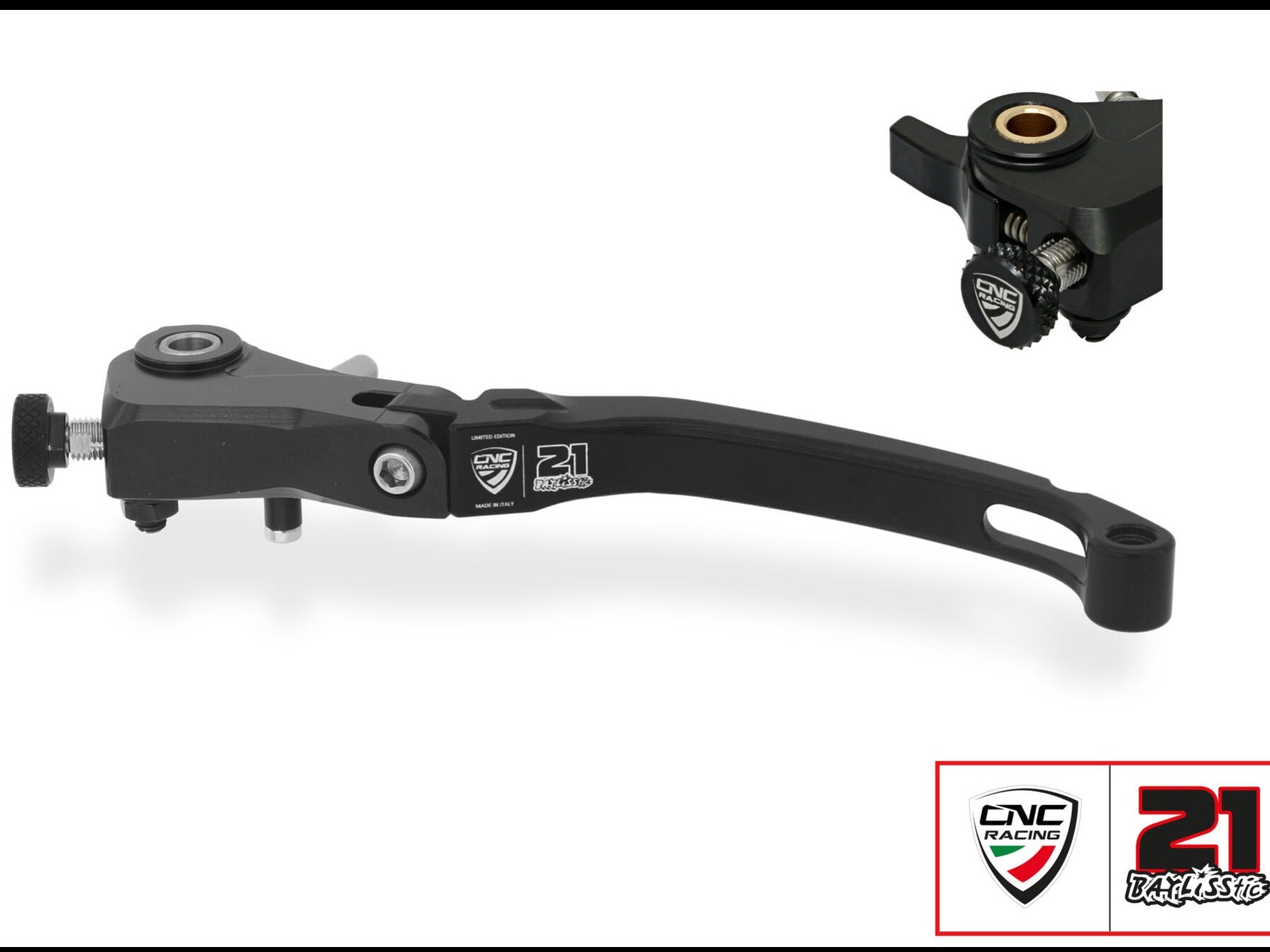 LCR12TB - CNC RACING Ducati / Aprilia / MV Agusta Clutch Lever Race (Troy Bayliss edition) – Accessories in the Motodeal Motorcycle Aftermarket Accessories and Parts Online Shop