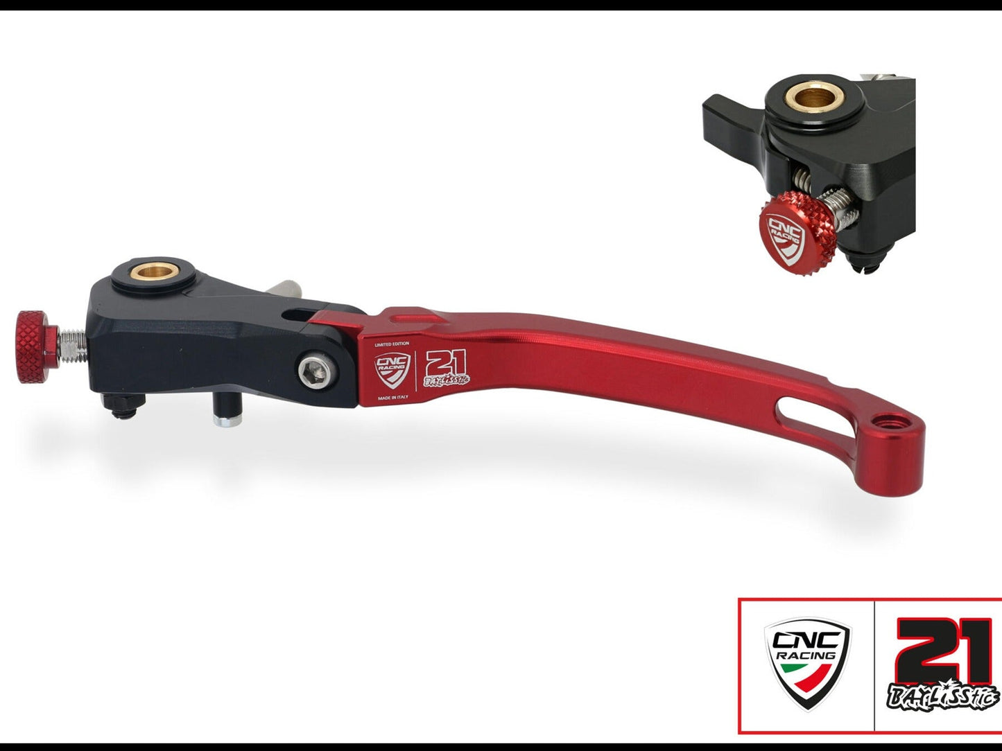 LCR12TB - CNC RACING Ducati / Aprilia / MV Agusta Clutch Lever Race (Troy Bayliss edition) – Accessories in the Motodeal Motorcycle Aftermarket Accessories and Parts Online Shop