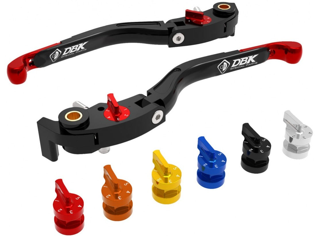 LEA16 - PERFORMANCE TECHNOLOGY Ducati / KTM Superduke / Moto Guzzi Handlebar Levers "Eco GP 2" (adjustable) – Accessories in the Motodeal Motorcycle Aftermarket Accessories and Parts Online Shop