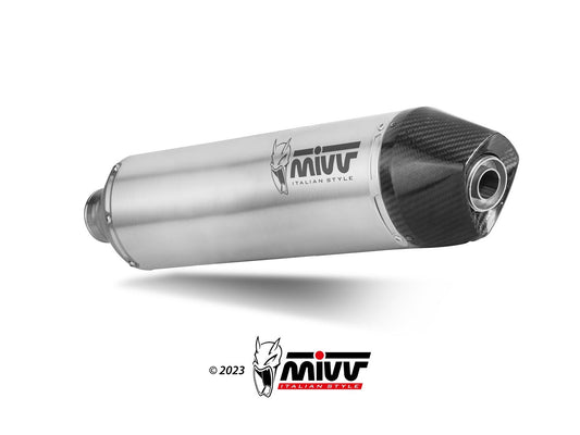 MIVV M.KT.032 KTM 690 Enduro R / SMC R (2021+) Slip-on Exhaust "STR-1" (stainless steel; approved) – Accessories in the 2WheelsHero Motorcycle Aftermarket Accessories and Parts Online Shop