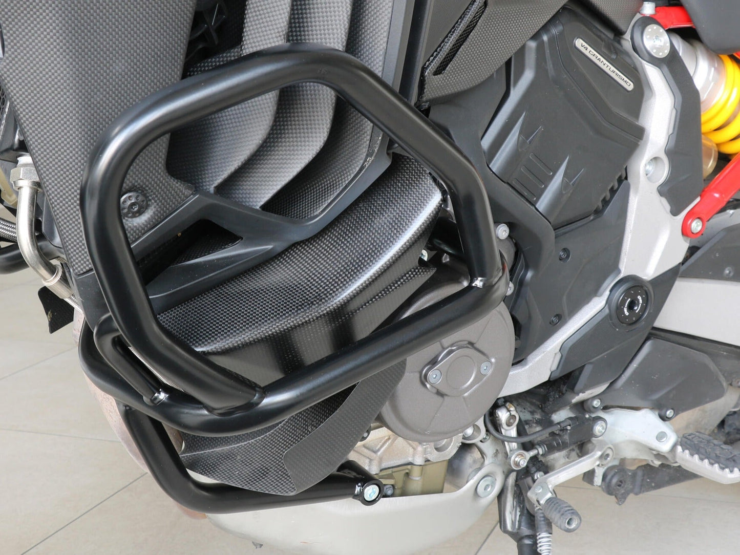 PR908 - CNC RACING Ducati Multistrada V4 (2025+) Steel Engine Guard – Accessories in the Motodeal Motorcycle Aftermarket Accessories and Parts Online Shop