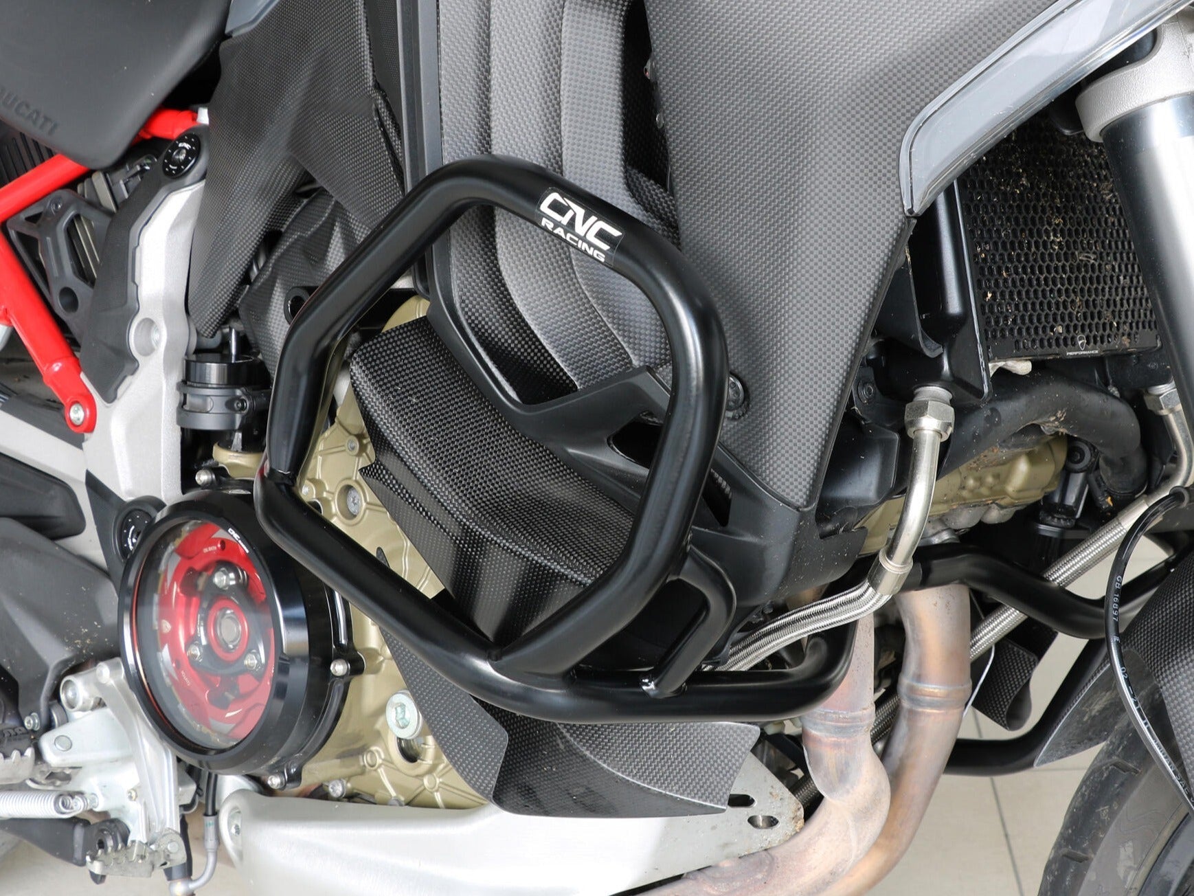 PR908 - CNC RACING Ducati Multistrada V4 (2025+) Steel Engine Guard – Accessories in the Motodeal Motorcycle Aftermarket Accessories and Parts Online Shop