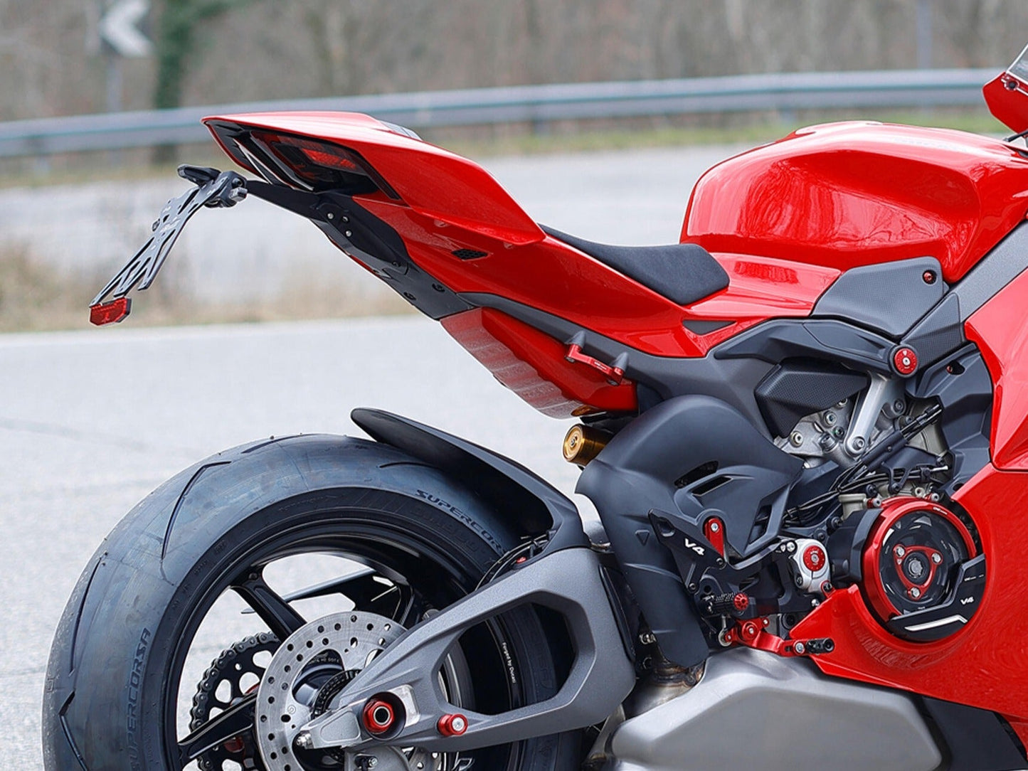 CNC RACING PT308 Ducati Panigale V4 / Streetfighter V4 (2025+) Adjustable License Plate Holder Kit – Accessories in the Motodeal Motorcycle Aftermarket Accessories and Parts Online Shop