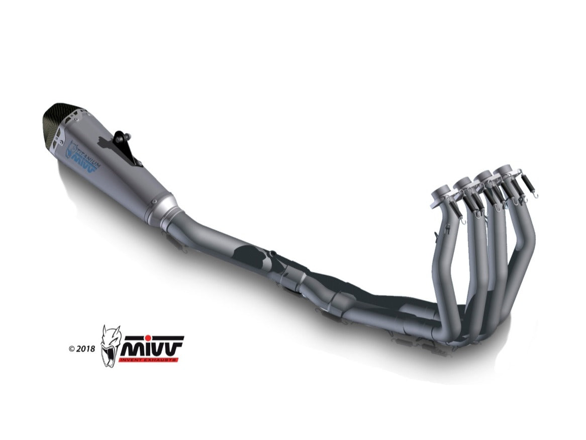 MIVV R.SU.0002 SUZUKI GSX-R 1300 Hayabusa ( 2008 / 17 ) Full System Exhaust (titanium; not approved) – Accessories in the 2WheelsHero Motorcycle Aftermarket Accessories and Parts Online Shop