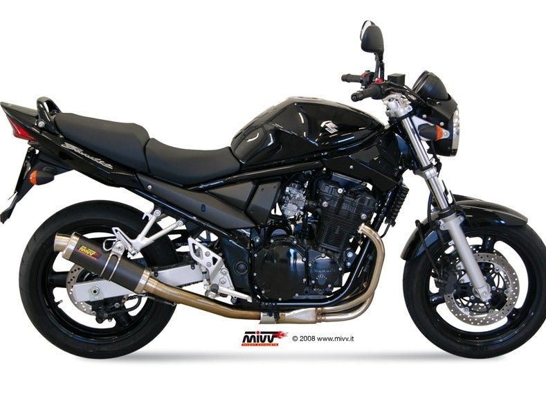 MIVV S.017 SUZUKI GSF 650 Bandit ( 2005 - 06 ) Slip-on Exhaust "GP" (carbon; approved) – Accessories in the 2WheelsHero Motorcycle Aftermarket Accessories and Parts Online Shop