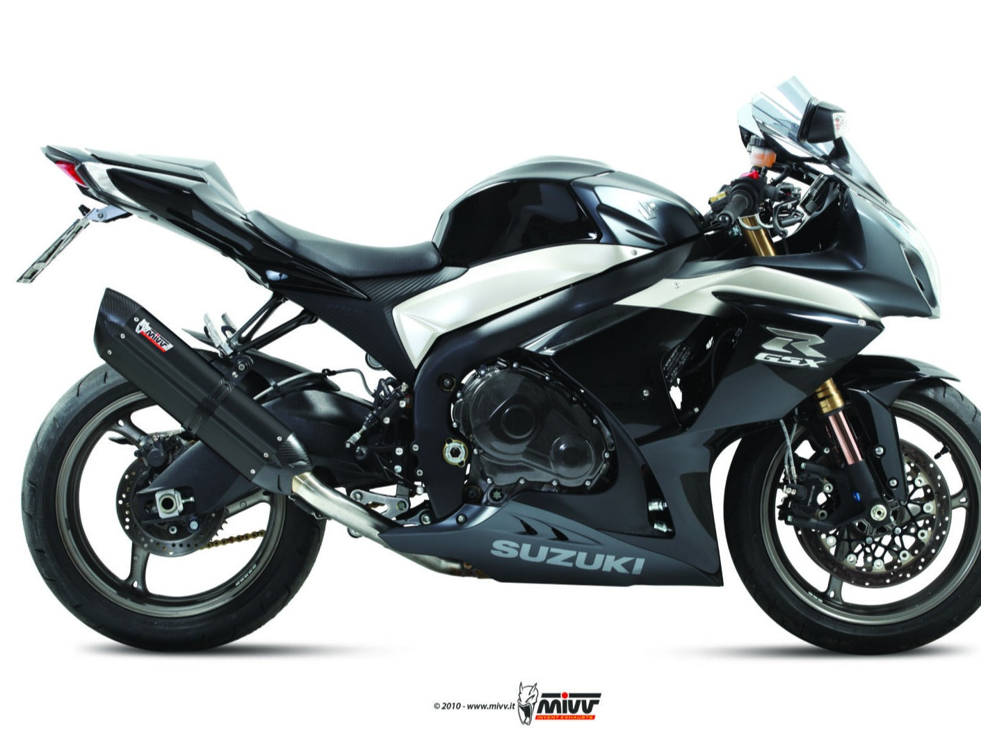 MIVV S.034 SUZUKI GSX-R 1000 ( 2009 / 11 ) Dual Slip-on Exhaust "Suono" (black; approved) – Accessories in the 2WheelsHero Motorcycle Aftermarket Accessories and Parts Online Shop