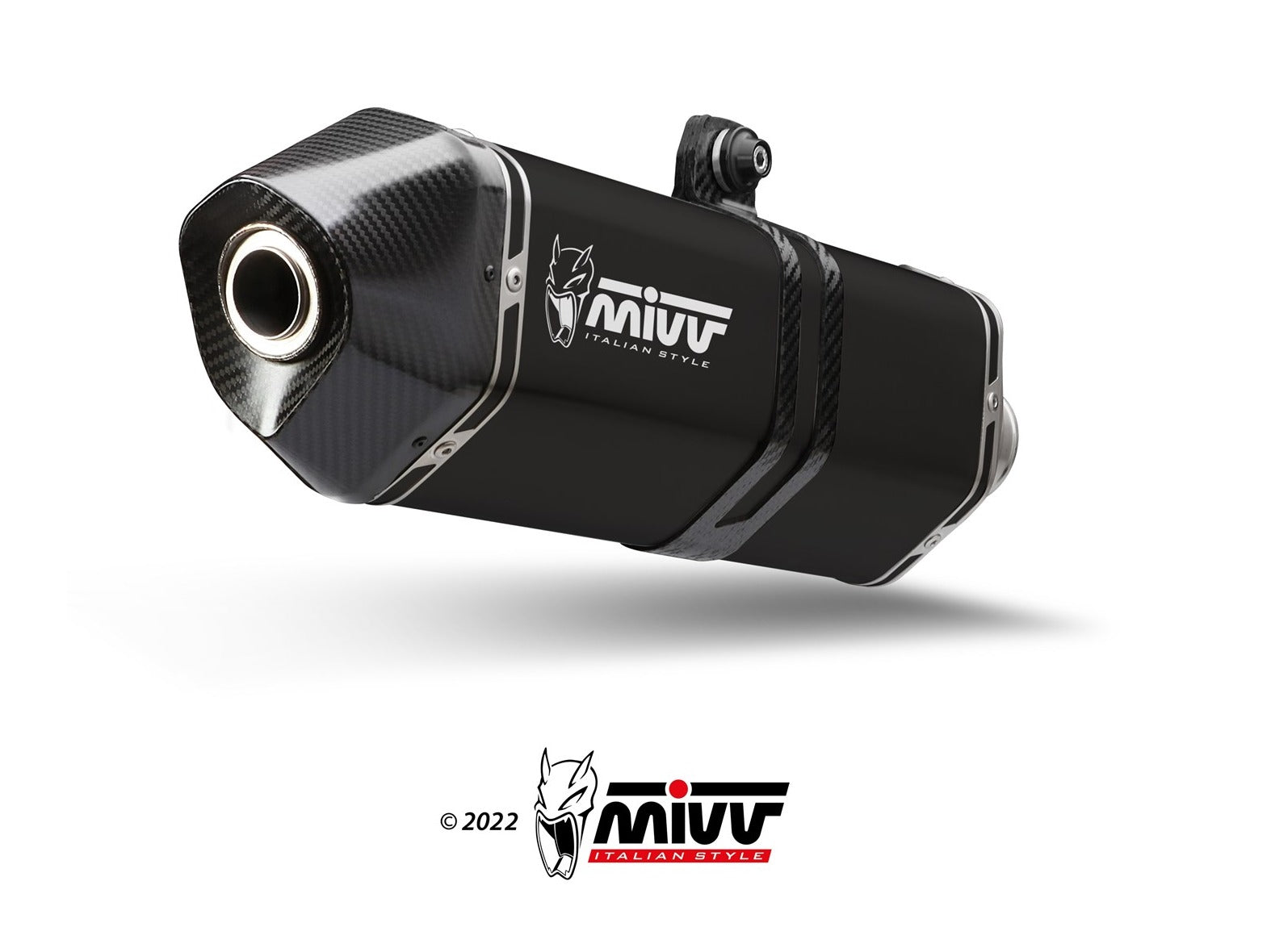 MIVV S.052 SUZUKI GSX-R 1300 Hayabusa ( 2008 / 17 ) Dual Slip-on Exhaust "Speed Edge" (black; approved) – Accessories in the 2WheelsHero Motorcycle Aftermarket Accessories and Parts Online Shop