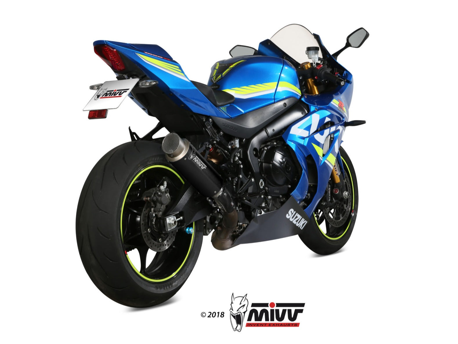 MIVV S.050 SUZUKI GSX-R 1000 ( 2017 / 20 ) Slip-on Exhaust "GP Pro" (black; approved) – Accessories in the 2WheelsHero Motorcycle Aftermarket Accessories and Parts Online Shop