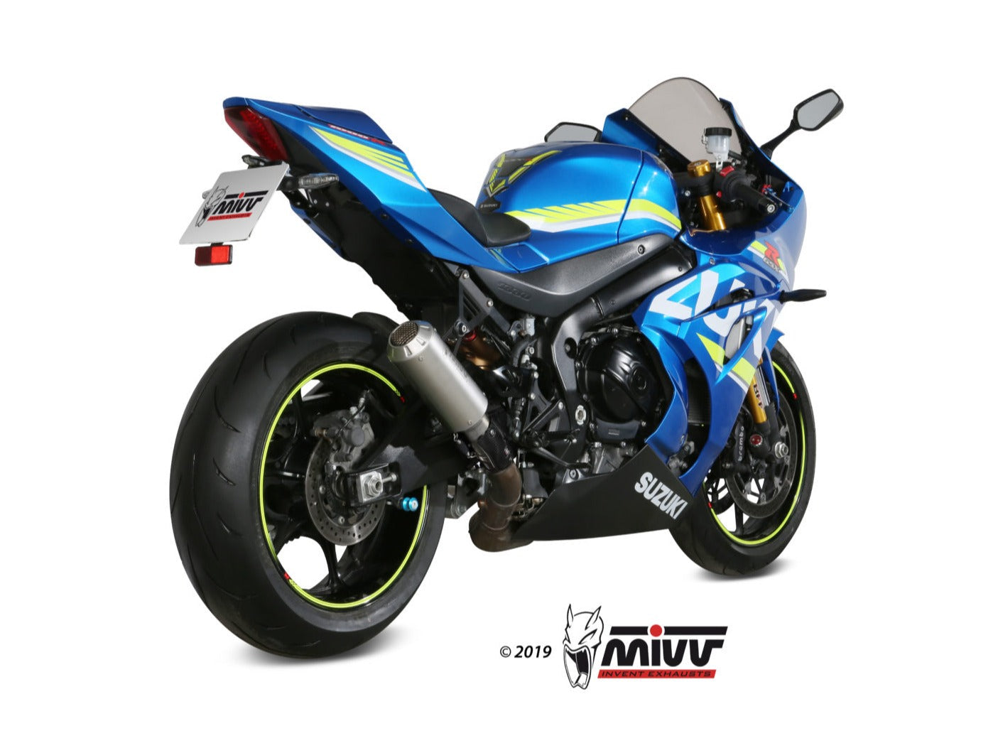 MIVV S.050 SUZUKI GSX-R 1000 ( 2017 / 20 ) Slip-on Exhaust "MK3" (stainless steel; not approved) – Accessories in the 2WheelsHero Motorcycle Aftermarket Accessories and Parts Online Shop