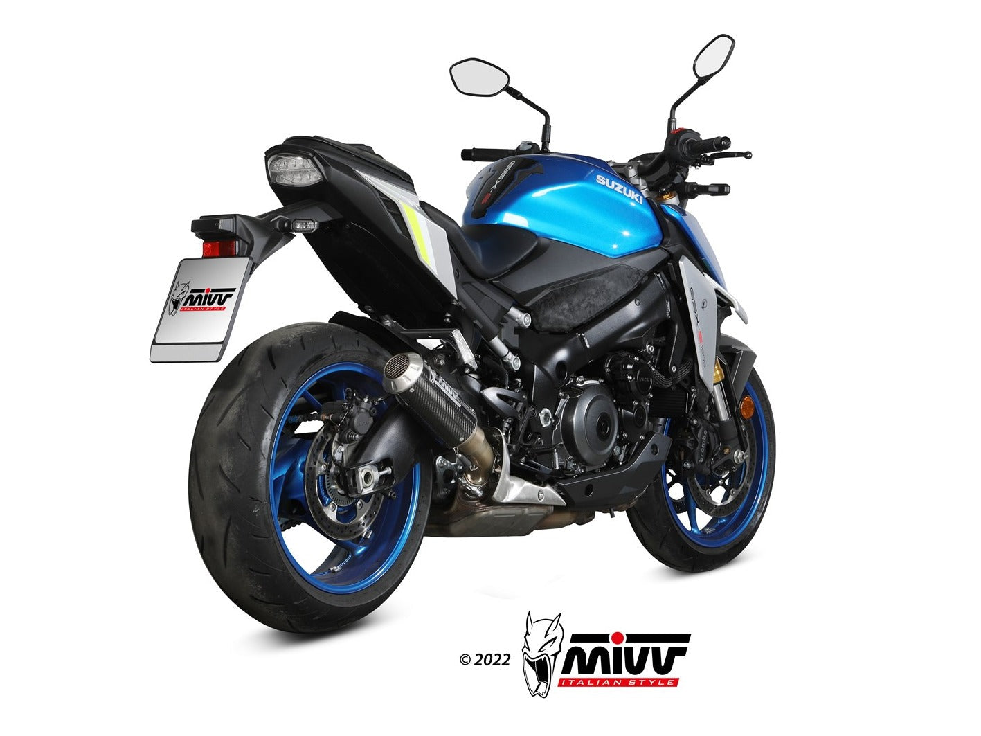 MIVV S.059 SUZUKI GSX-S 1000 / 950 ( 2021+ ) Slip-on Exhaust "MK3" (carbon; approved) – Accessories in the 2WheelsHero Motorcycle Aftermarket Accessories and Parts Online Shop