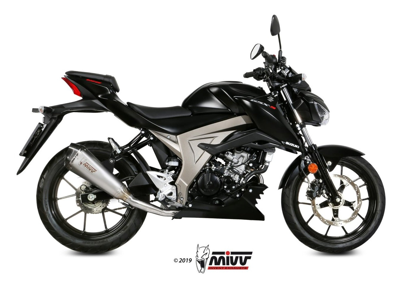 MIVV S.055 SUZUKI GSX-R / S 125 ( 2017 / 20 ) Full System Exhaust "Delta Race" (stainless steel; approved) – Accessories in the 2WheelsHero Motorcycle Aftermarket Accessories and Parts Online Shop