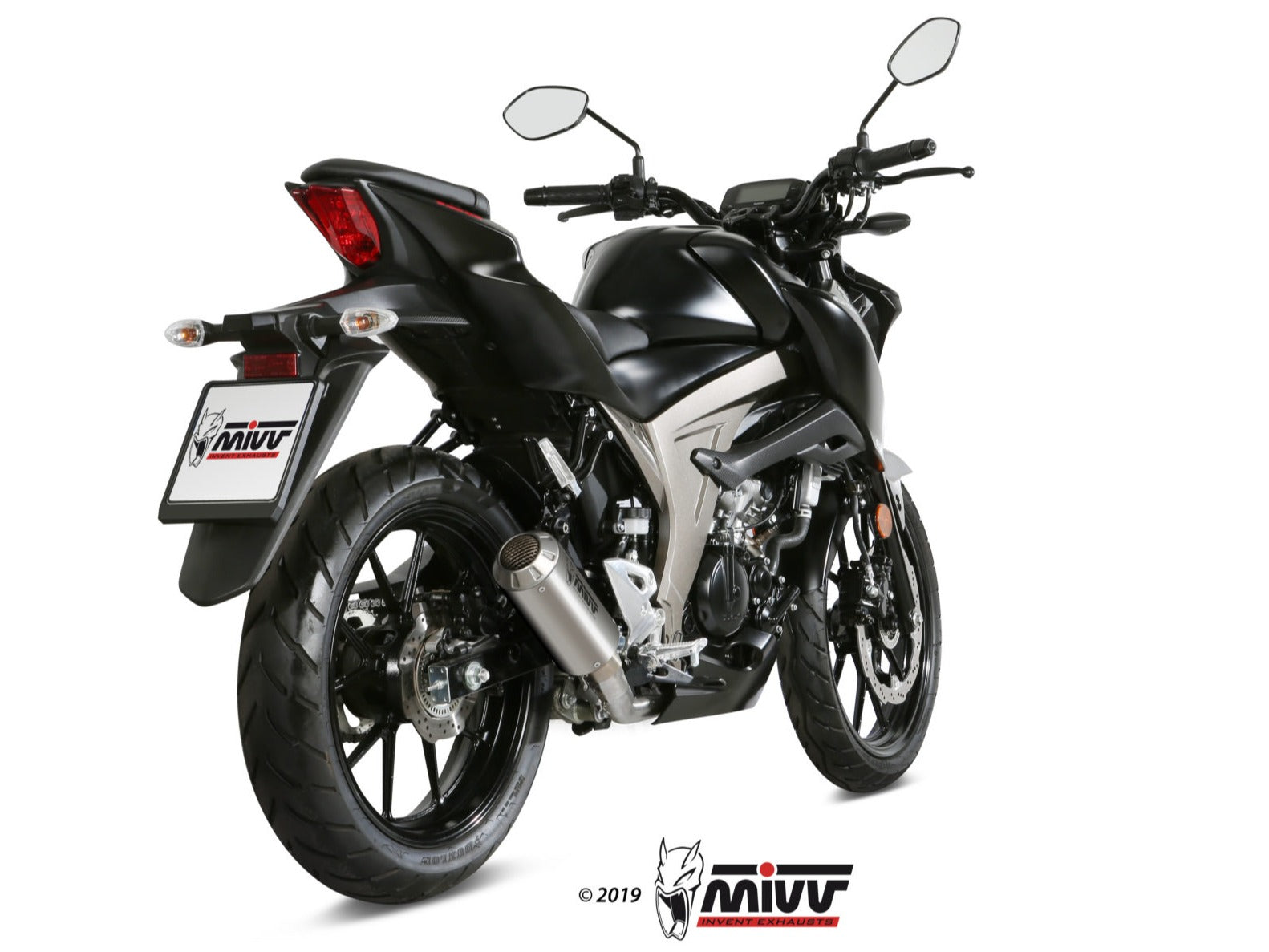 MIVV S.055 SUZUKI GSX-R / S 125 ( 2017 / 20 ) Full System Exhaust "MK3" (stainless steel; not approved) – Accessories in the 2WheelsHero Motorcycle Aftermarket Accessories and Parts Online Shop