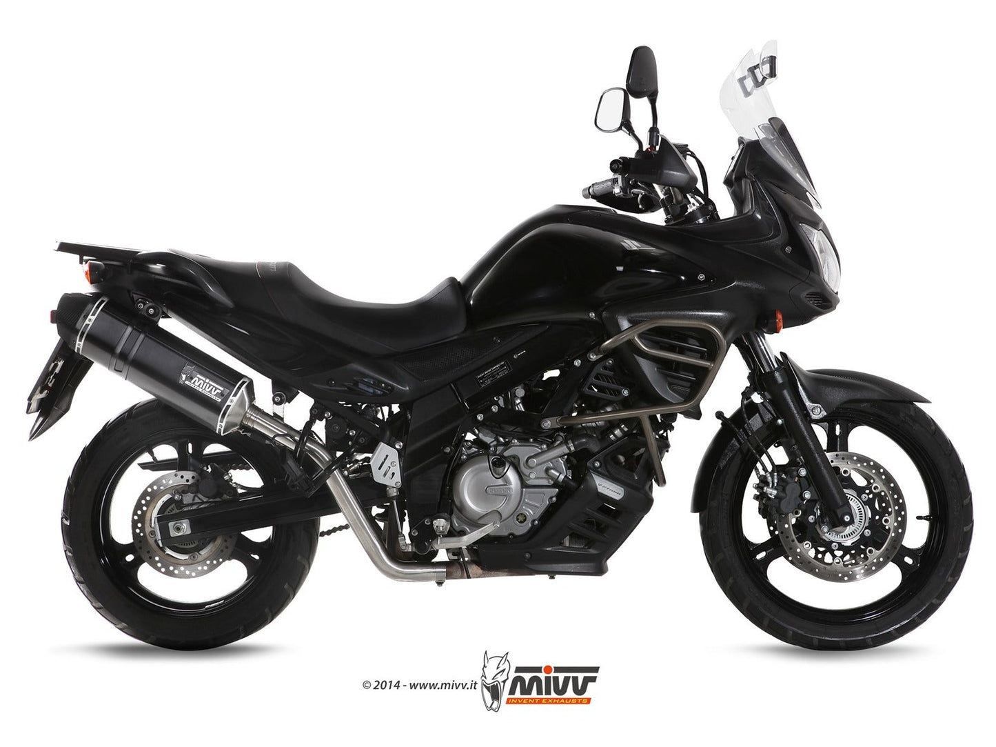 MIVV T.013 TRIUMPH TIGER 1200 ( 2012 / 15 ) Slip-on Exhaust "Speed Edge" ( black; approved) – Accessories in the 2WheelsHero Motorcycle Aftermarket Accessories and Parts Online Shop