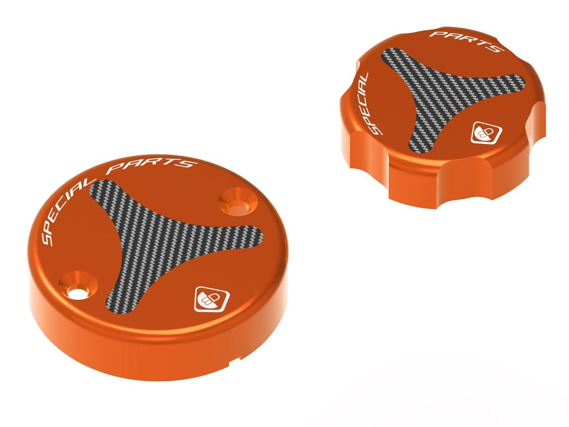 DBK TLS01 Moto Guzzi V100 / Stelvio Front Fluid Tanks Caps – Accessories in the Motodeal Motorcycle Aftermarket Accessories and Parts Online Shop