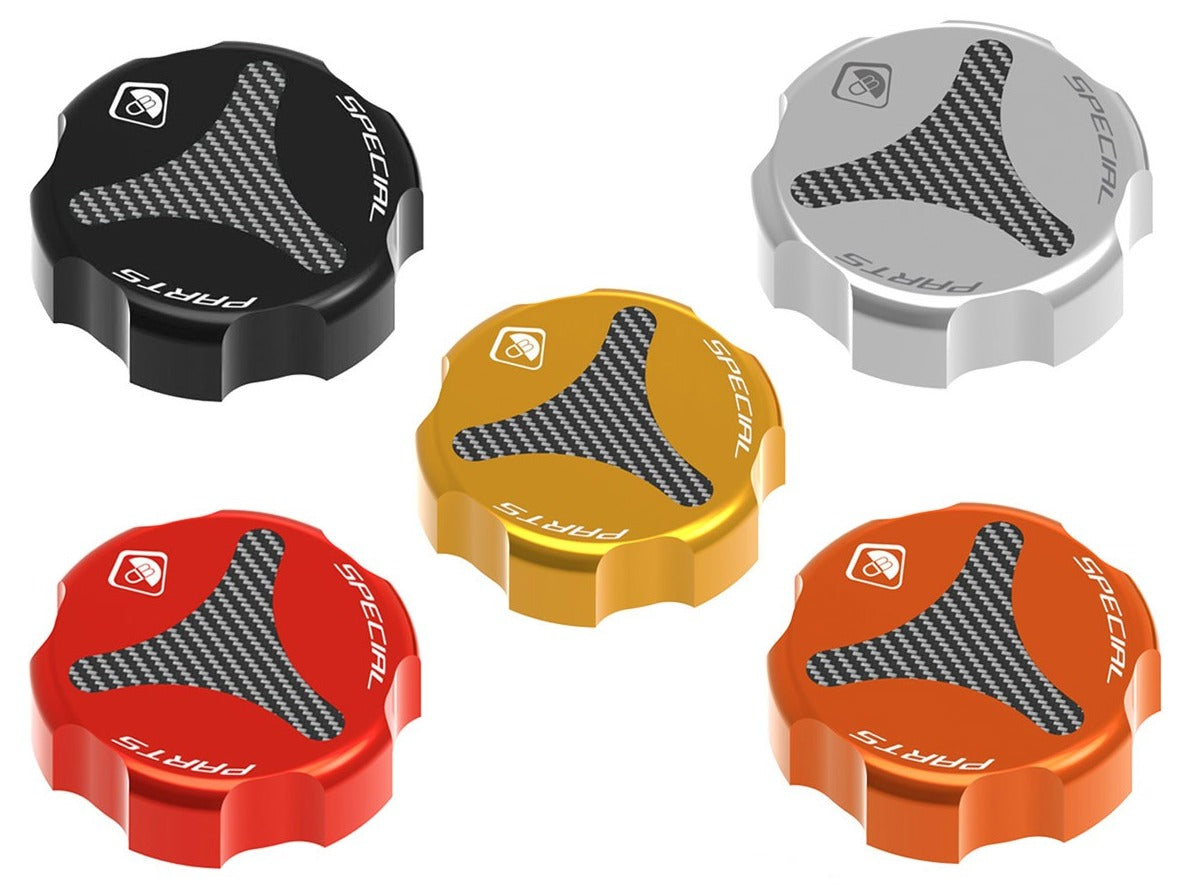 DBK TLS04 Moto Guzzi V100 / Stelvio Rear Brake Fluid Tank Cap – Accessories in the Motodeal Motorcycle Aftermarket Accessories and Parts Online Shop