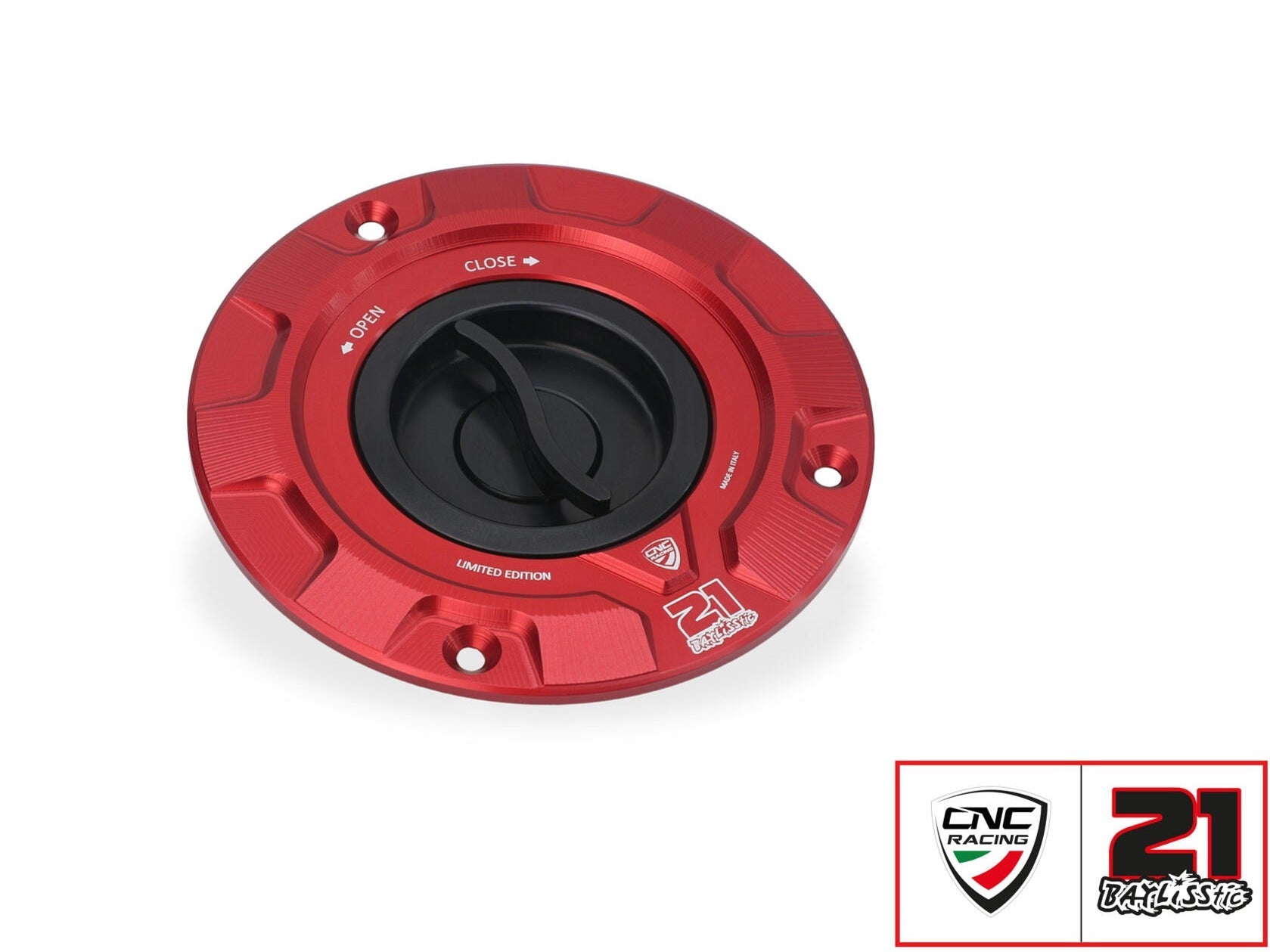 TS423TB - CNC RACING Ducati / MV Agusta Fuel Tank Cap (Troy Bayliss limited edition) – Accessories in the Motodeal Motorcycle Aftermarket Accessories and Parts Online Shop