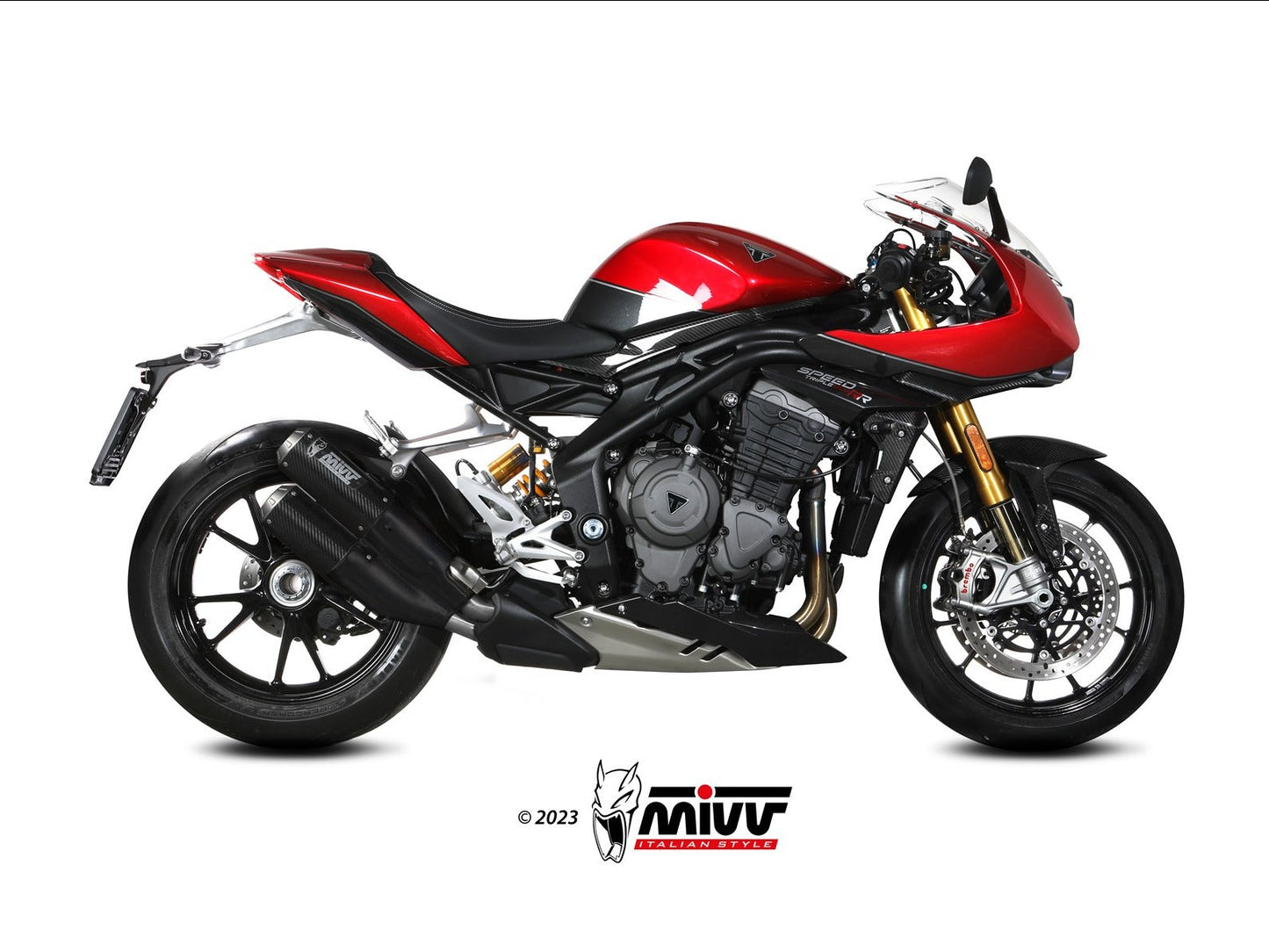 MIVV T.025 TRIUMPH SPEED TRIPLE 1200 RR / RS ( 2021+ ) Dual Slip On Exhaust "MK3" (carbon; approved) – Accessories in the 2WheelsHero Motorcycle Aftermarket Accessories and Parts Online Shop