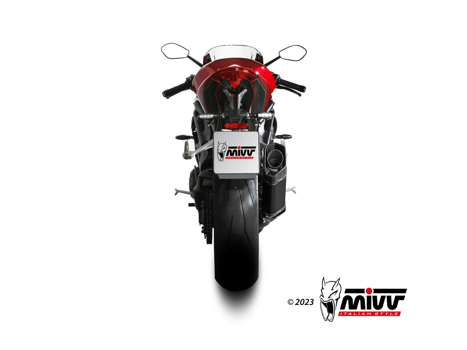 MIVV T.025 TRIUMPH SPEED TRIPLE 1200 RR / RS ( 2021+ ) Dual Slip On Exhaust "SR-1" (black titanium; approved) – Accessories in the 2WheelsHero Motorcycle Aftermarket Accessories and Parts Online Shop
