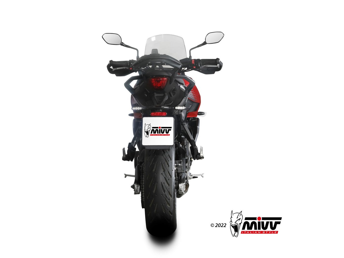 MIVV T.022 TRIUMPH TIGER SPORT 660 ( 2022+ ) Full System Exhaust "Delta Race" (black; approved) – Accessories in the 2WheelsHero Motorcycle Aftermarket Accessories and Parts Online Shop