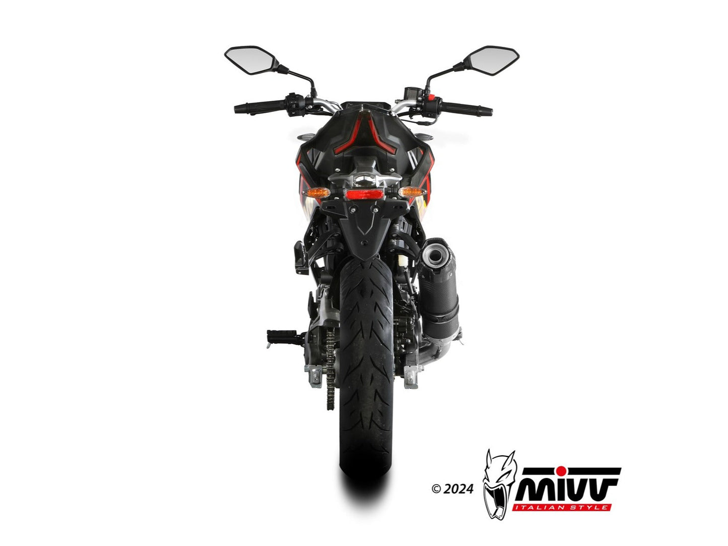 MIVV VO.002 VOGE BRIVIDO 125 R ( 2023+ ) Full System High Exhaust "GP" (carbon + cap; approved) – Accessories in the 2WheelsHero Motorcycle Aftermarket Accessories and Parts Online Shop