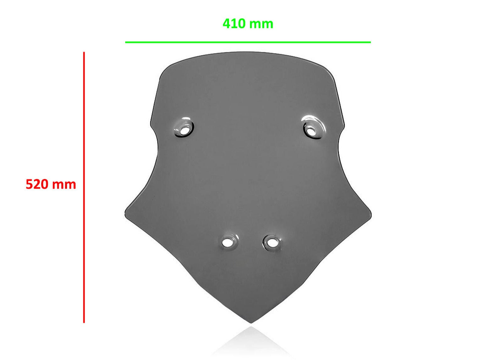 WS367 - CNC RACING Ducati Multistrada V4 (2021+) Wind Screen (touring; dark smoke) – Accessories in the Motodeal Motorcycle Aftermarket Accessories and Parts Online Shop