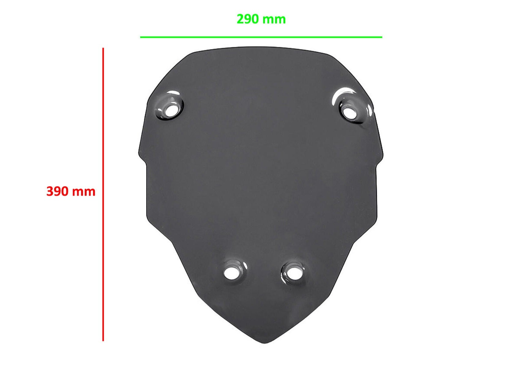 WS368 - CNC RACING Ducati Multistrada V4 (2021+) Wind Screen (sport; dark smoke) – Accessories in the Motodeal Motorcycle Aftermarket Accessories and Parts Online Shop