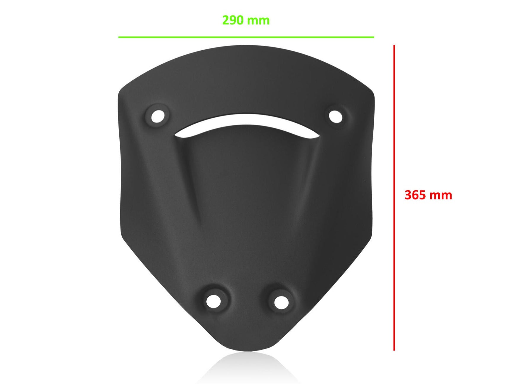 WS370 - CNC RACING Ducati Multistrada V2 (2025+) Wind Screen (Sport) – Accessories in the Motodeal Motorcycle Aftermarket Accessories and Parts Online Shop