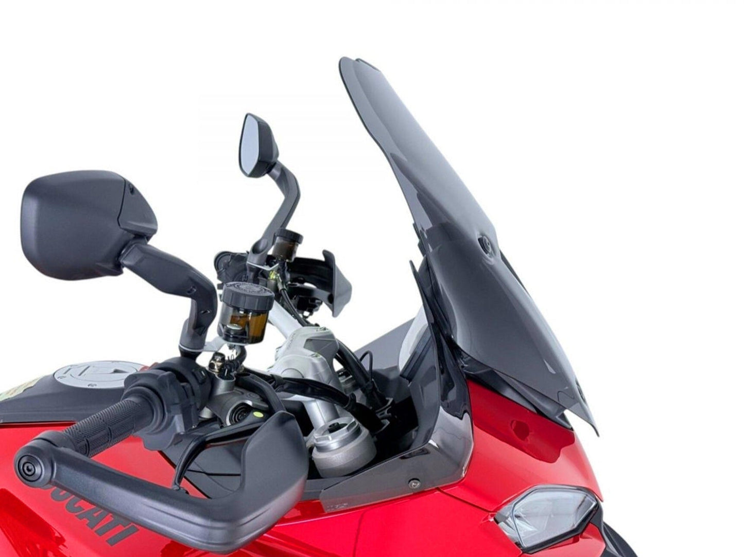 WS371 - CNC RACING Ducati Multistrada V2 (2025+) Wind Screen (touring; dark smoke) – Accessories in the Motodeal Motorcycle Aftermarket Accessories and Parts Online Shop