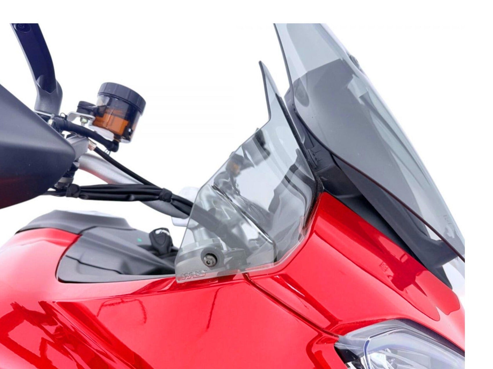 WS372 - CNC RACING Ducati Multistrada V2 (2025+) Air Deflectors (light smoke) – Accessories in the Motodeal Motorcycle Aftermarket Accessories and Parts Online Shop