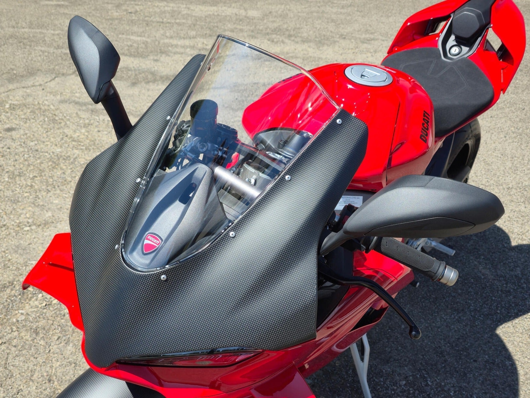 CNC RACING ZA416 Ducati Panigale V4 (2025+) Carbon Front Fairing – Accessories in the Motodeal Motorcycle Aftermarket Accessories and Parts Online Shop