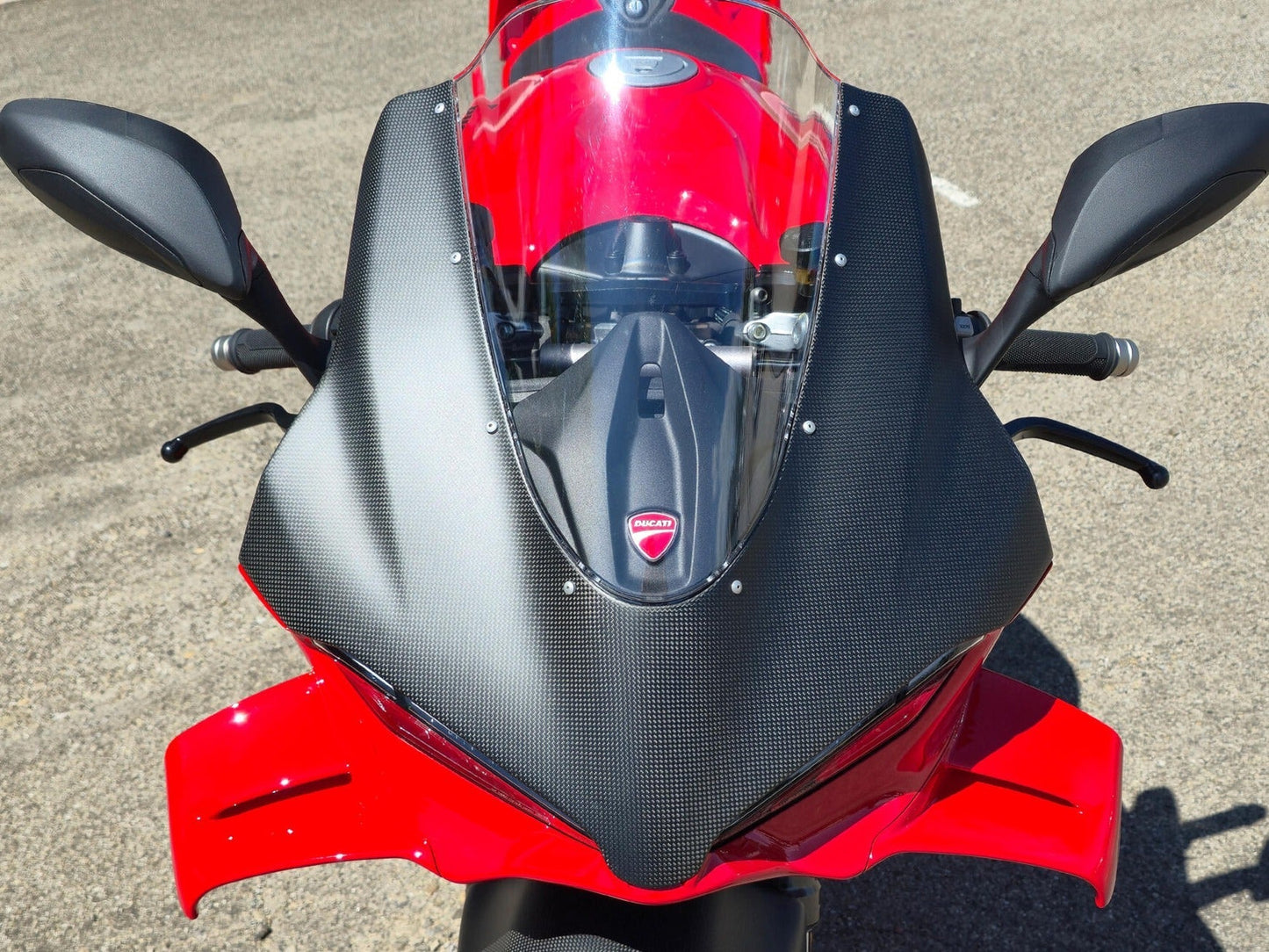 CNC RACING ZA416 Ducati Panigale V4 (2025+) Carbon Front Fairing – Accessories in the Motodeal Motorcycle Aftermarket Accessories and Parts Online Shop