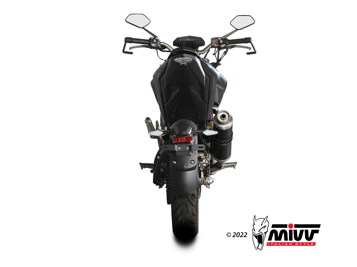 MIVV Z.001 ZONTES ZT 125 G1 / U ( 2021+ ) Full System High Exhaust "GP" (black; approved) – Accessories in the 2WheelsHero Motorcycle Aftermarket Accessories and Parts Online Shop