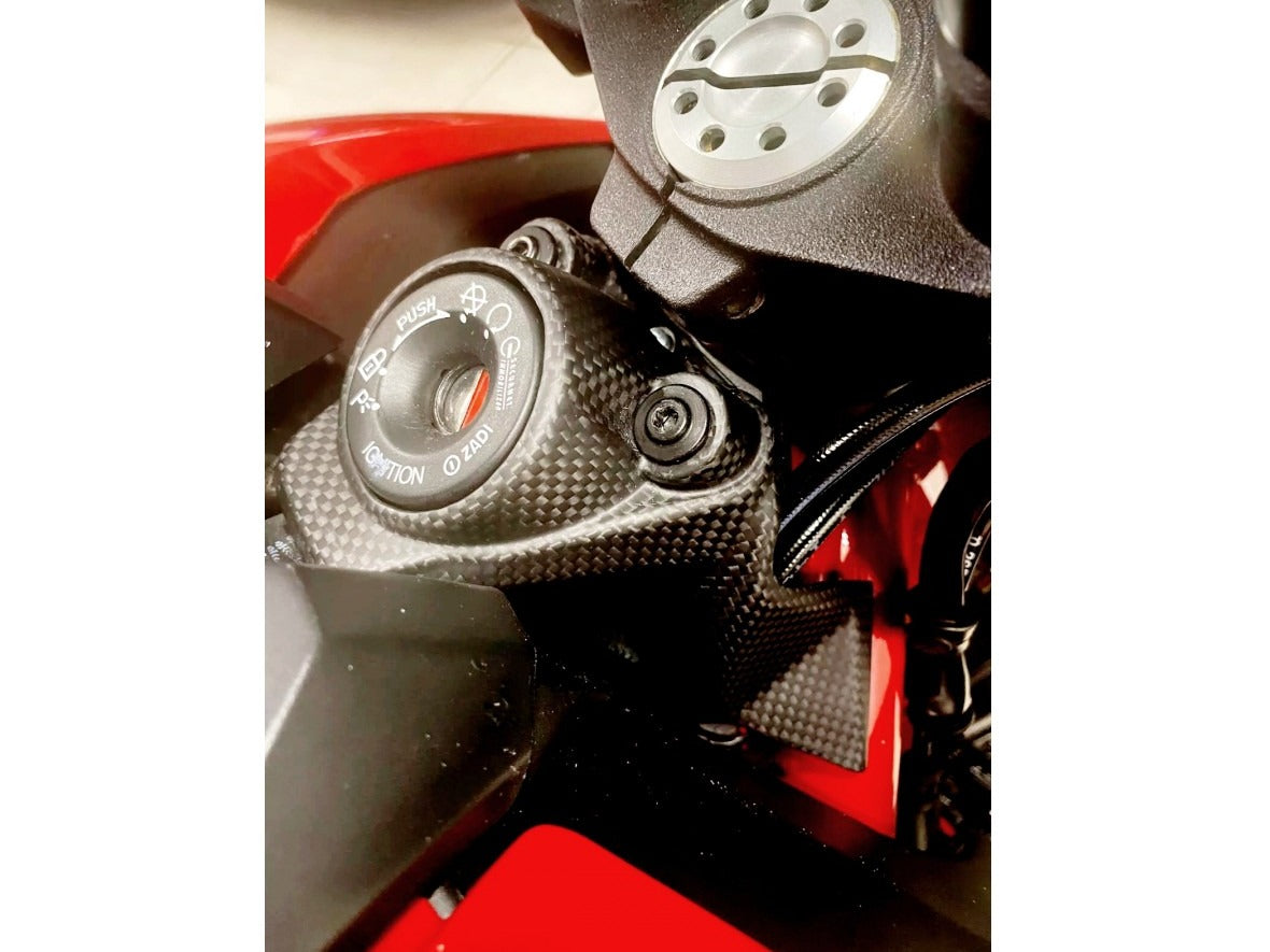 CRB199 - DBK Ducati Hypermotard 950 (2019+) Carbon Key Cover – Accessories in the Motodeal Motorcycle Aftermarket Accessories and Parts Online Shop