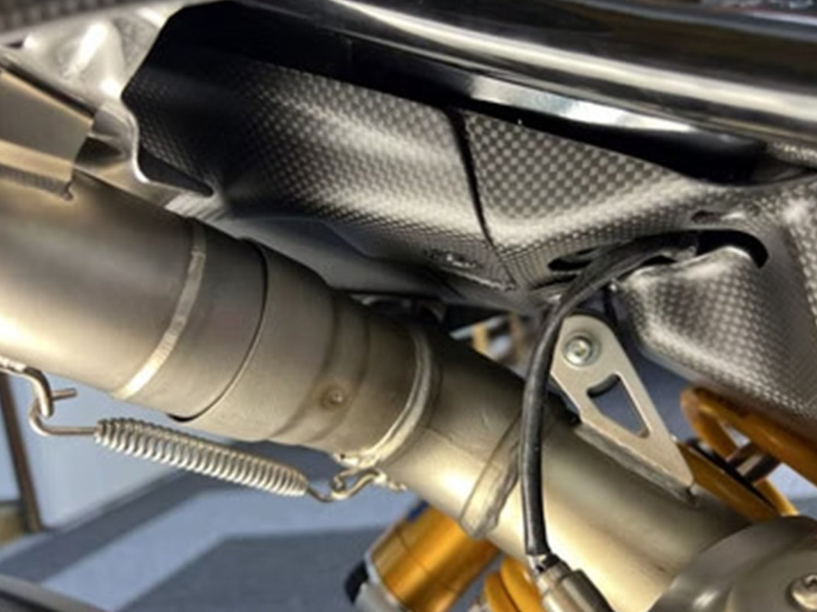 CRB204 - DBK Ducati Hypermotard 950 (2019+) Carbon Under Seat Cover – Accessories in the Motodeal Motorcycle Aftermarket Accessories and Parts Online Shop