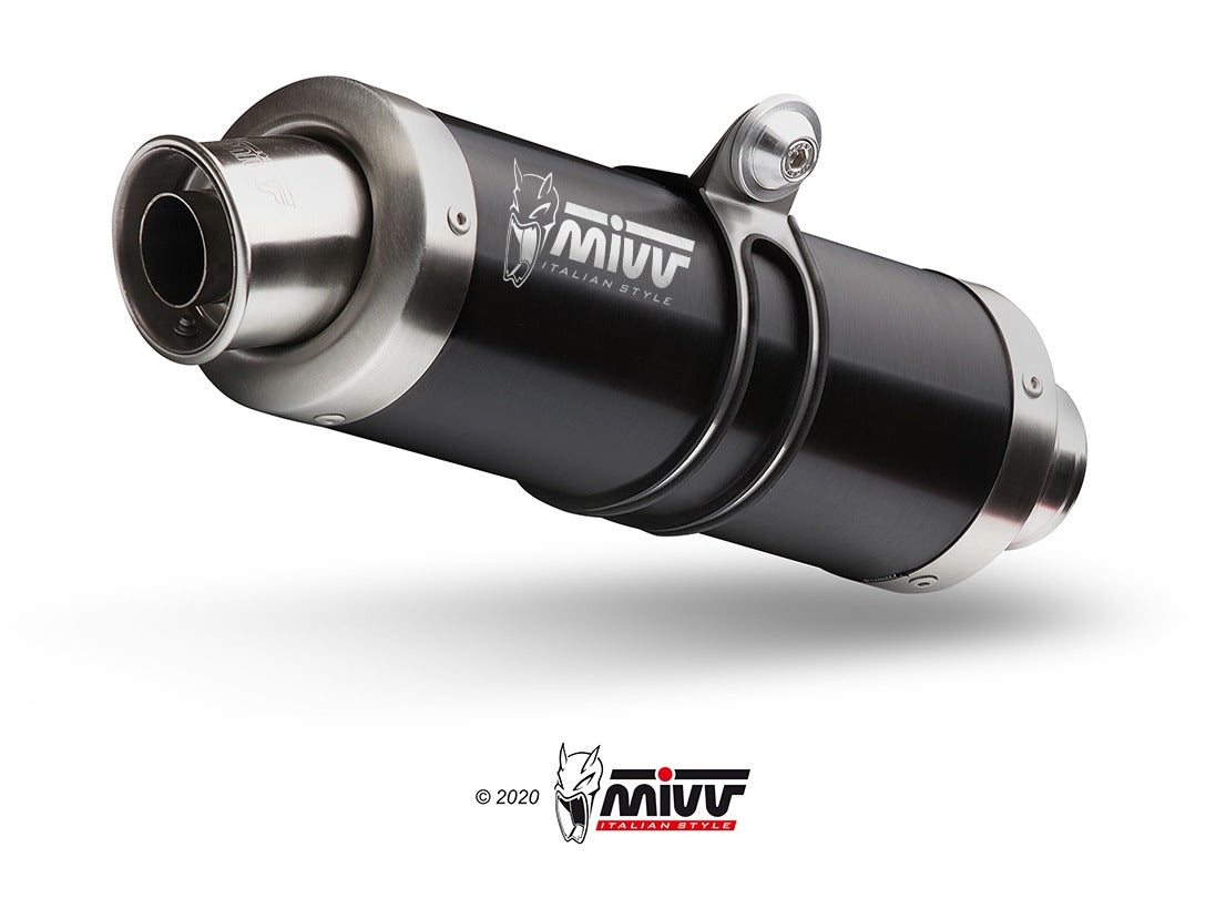 MIVV Y.048 YAMAHA YZF R3 / R25 (2015 - ) Slip On Exhaust "GP" (Black; approved) – Accessories in the 2WheelsHero Motorcycle Aftermarket Accessories and Parts Online Shop