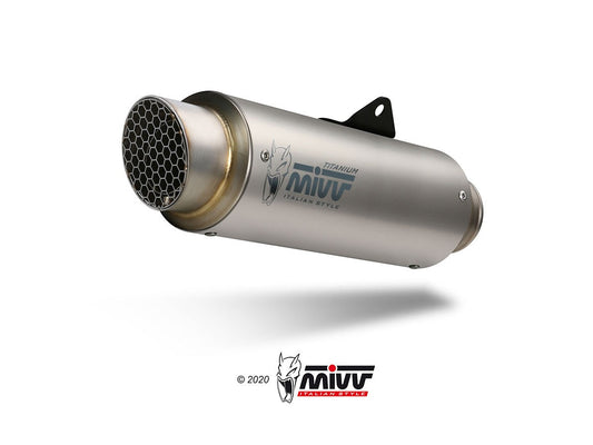 MIVV S.050 SUZUKI GSX-R 1000 ( 2017 / 20 ) Slip-on Exhaust "GP Pro" (titanium; approved) – Accessories in the 2WheelsHero Motorcycle Aftermarket Accessories and Parts Online Shop