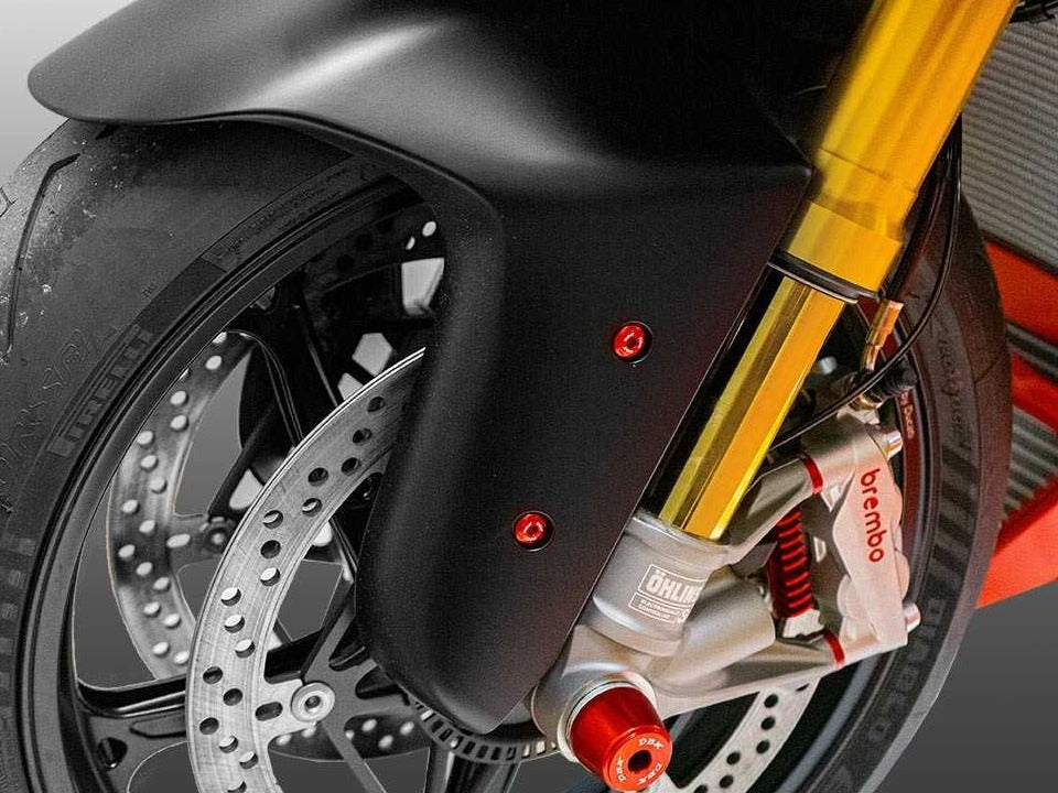 KVT104 - DBK Ducati Panigale V4 (2025+) Front Fender Screws Kit – Accessories in the Motodeal Motorcycle Aftermarket Accessories and Parts Online Shop