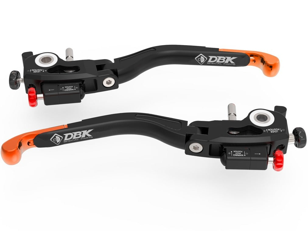 L38 - DBK Moto Guzzi V100 Mandello (2022+) / KTM Superduke 1390 (2024+) Double Adjusable Handlebar Levers "Ultimate" – Accessories in the Motodeal Motorcycle Aftermarket Accessories and Parts Online Shop