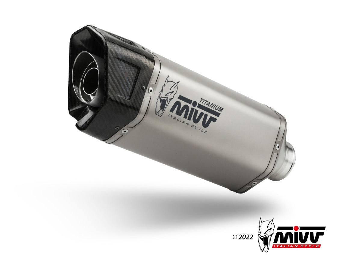 MIVV T.025 TRIUMPH SPEED TRIPLE 1200 RR / RS ( 2021+ ) Dual Slip On Exhaust "SR-1" (titanium; approved) – Accessories in the 2WheelsHero Motorcycle Aftermarket Accessories and Parts Online Shop