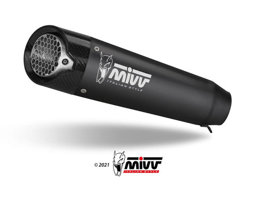 MIVV KT.020 KTM 790 / 890 DUKE ( 2018+ ) Slip-on Exhaust "X-M5" ( black; approved) – Accessories in the 2WheelsHero Motorcycle Aftermarket Accessories and Parts Online Shop