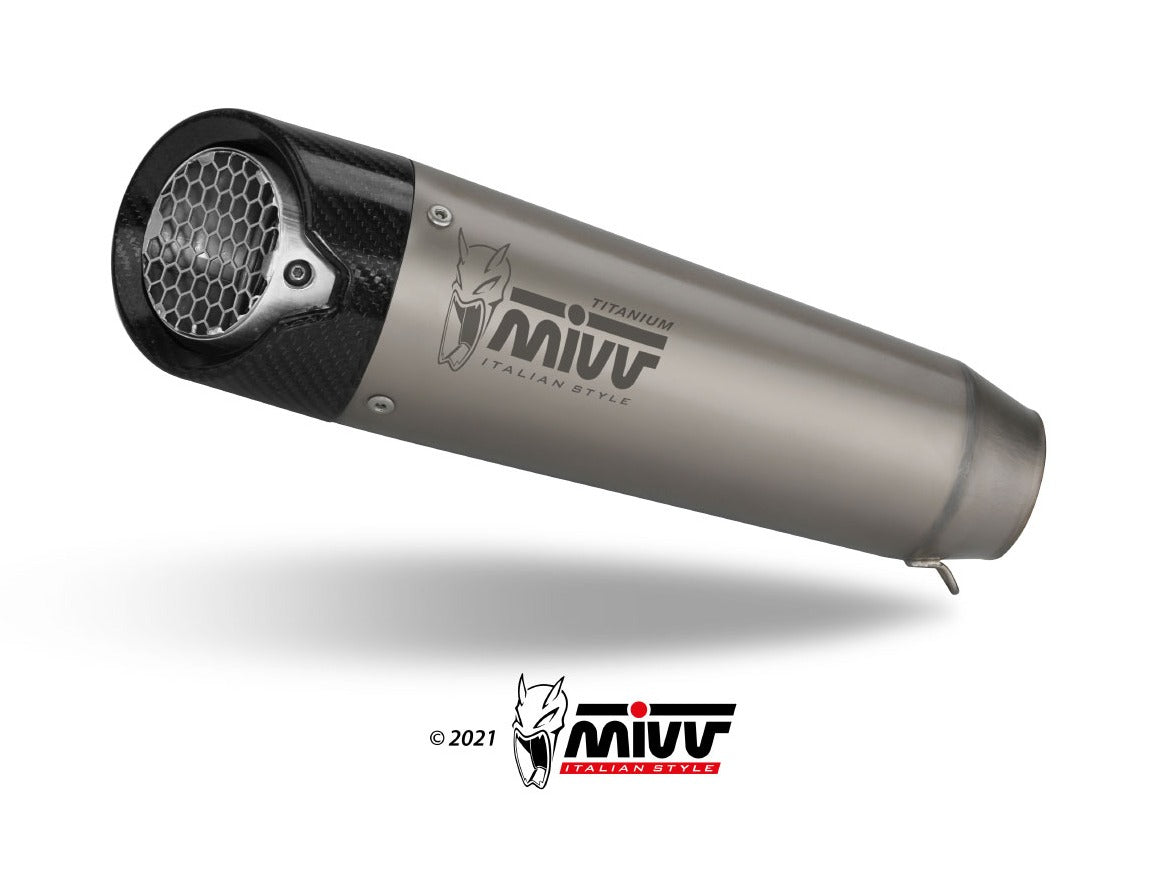 MIVV KT.020 KTM 790 / 890 DUKE ( 2018+ ) Slip-on Exhaust "X-M5" ( titanium; approved) – Accessories in the 2WheelsHero Motorcycle Aftermarket Accessories and Parts Online Shop