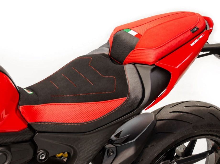 CSM9C01 - DUCABIKE Ducati Monster 950 (2021+) Comfort Seat Cover – Accessories in the Motodeal Motorcycle Aftermarket Accessories and Parts Online Shop