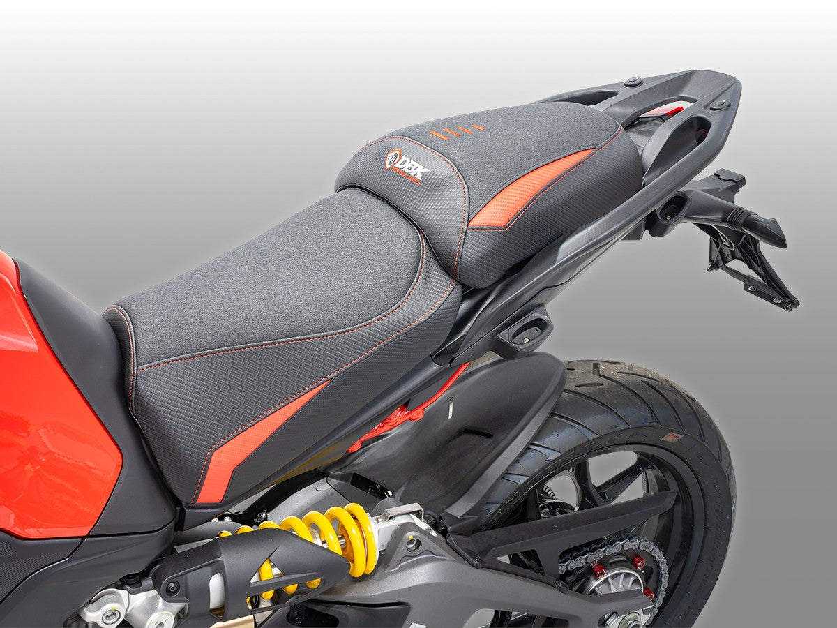 CSMTSV2C01 - DUCABIKE Ducati Multistrada V2 / V2S (2025+) Comfort Seat Cover (black-red) – Accessories in the Motodeal Motorcycle Aftermarket Accessories and Parts Online Shop