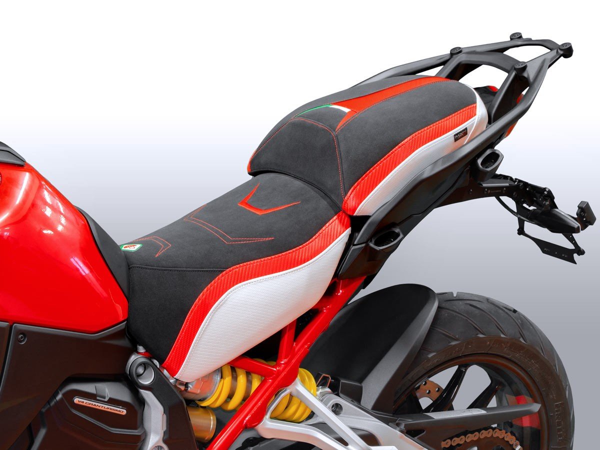 CSMTSV4C01 - DUCABIKE Ducati Multistrada V4 (2021+) Comfort Seat Cover – Accessories in the Motodeal Motorcycle Aftermarket Accessories and Parts Online Shop