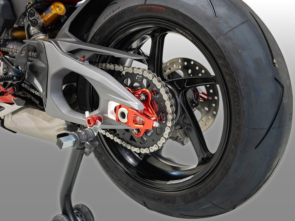 DBK DUCABIKE CTC04 Ducati Panigale V4 / Streetfighter (2025+) Chain Tensioner Slider Kit – Accessories in the Motodeal Motorcycle Aftermarket Accessories and Parts Online Shop