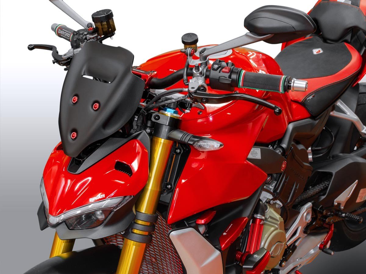 CUP14 - DUCABIKE Ducati Streetfighter V4 (2020+) Wind Screen (touring) – Accessories in the Motodeal Motorcycle Aftermarket Accessories and Parts Online Shop