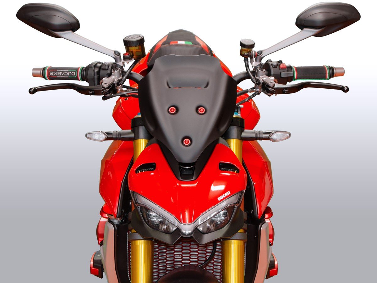 CUP14 - DUCABIKE Ducati Streetfighter V4 (2020+) Wind Screen (touring) – Accessories in the Motodeal Motorcycle Aftermarket Accessories and Parts Online Shop