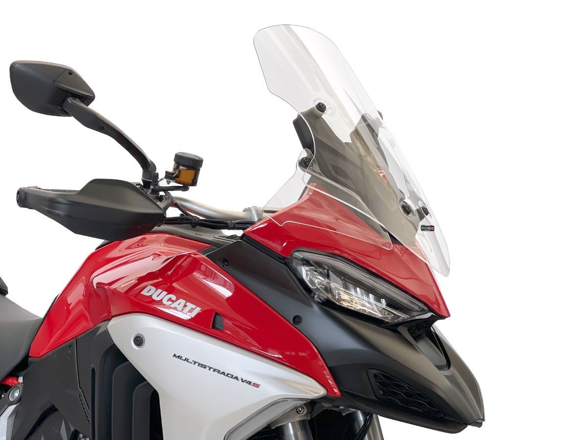 CUP15 - DUCABIKE Ducati Multistrada V4 Wind Screen (touring) – Accessories in the Motodeal Motorcycle Aftermarket Accessories and Parts Online Shop